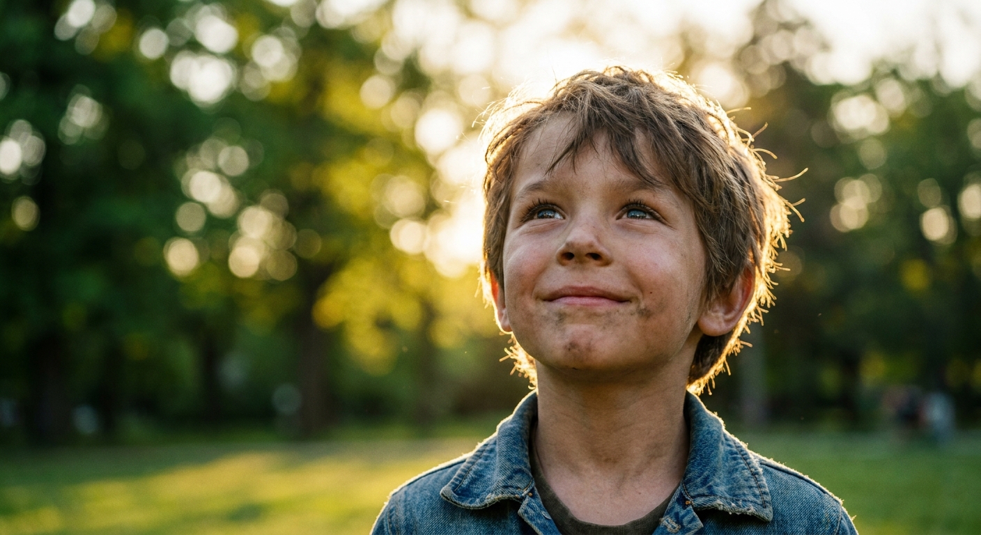 A hopeful child